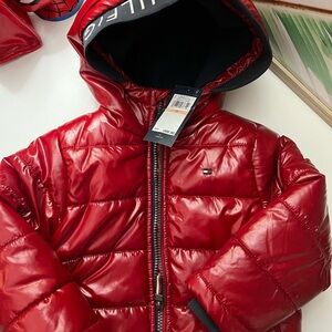 Tommy Hilfiger red toddler coat 2t